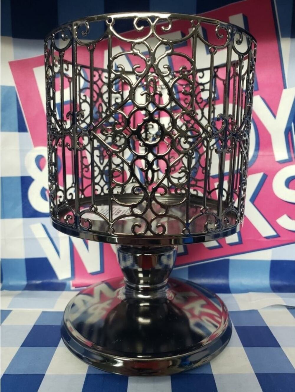 BBW Ornate Gate Large 3 Wick Candle Holder
